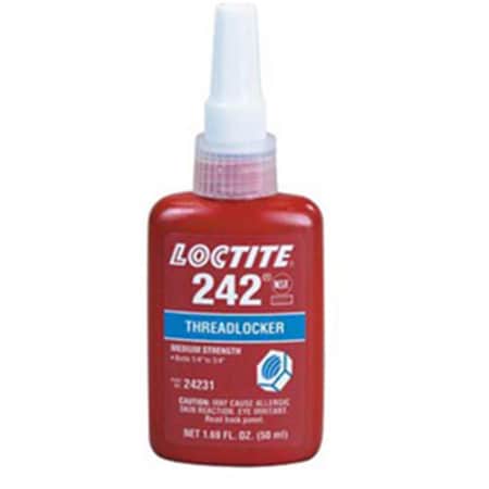 Loctite Loctite 442-24231 50 ml. Threadlocker 242 Removable Strength 442-24231